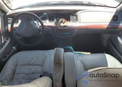 2000 Mercury Grand Marquis Ls z USA, uszkodzony, nr VIN 2MEFM75WXYX692025